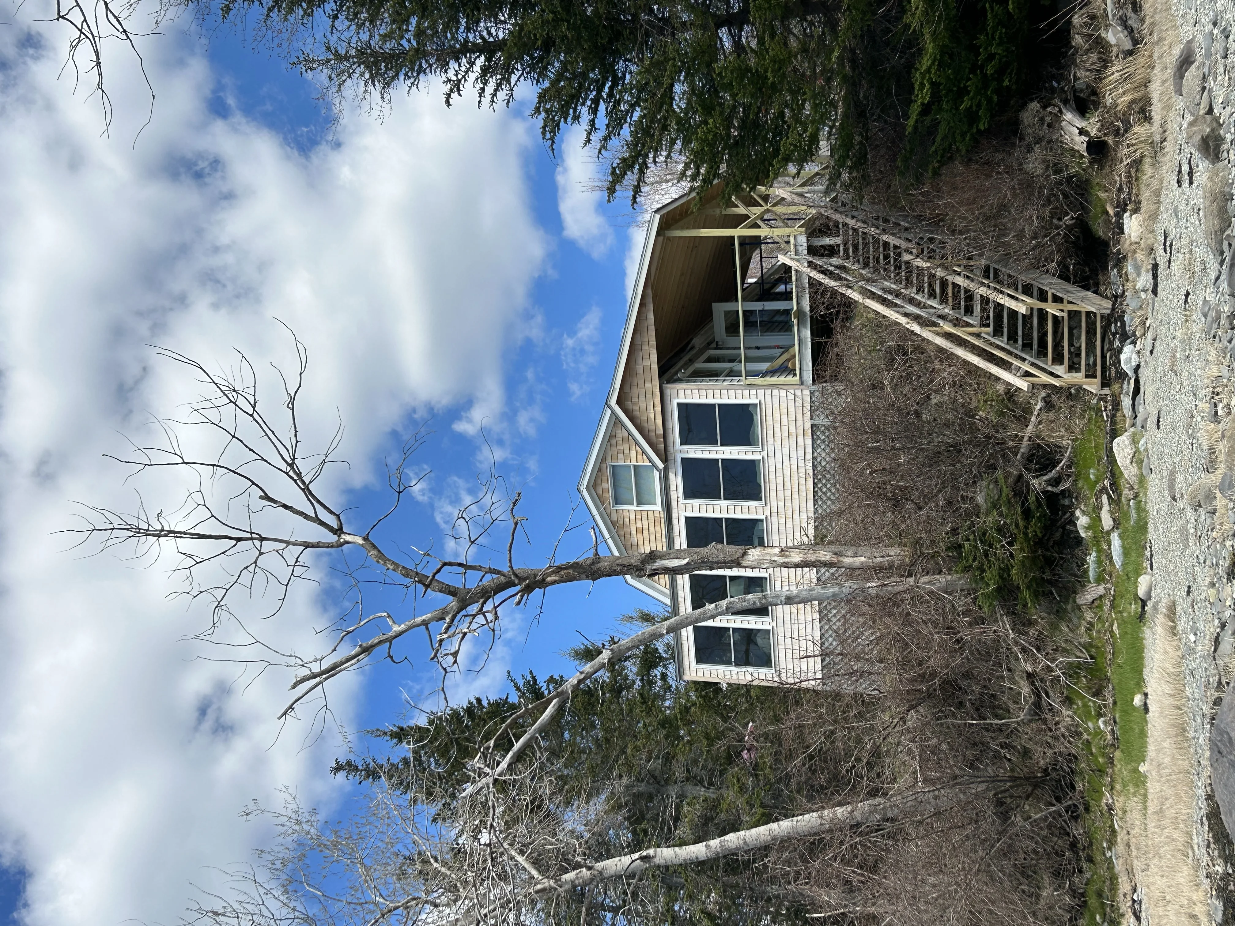Historic waterfront camp restoration